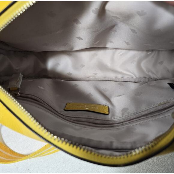 Kate Spade New York Rosie Pebbled Camera Bag Crossbody Yellow - Picture 10 of 13